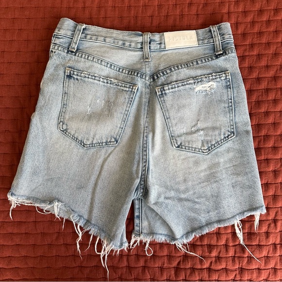 *ALTERED* PISTOLA Devin High Rise Mom Cut Off in the color Finesse size 26 - Picture 16 of 16